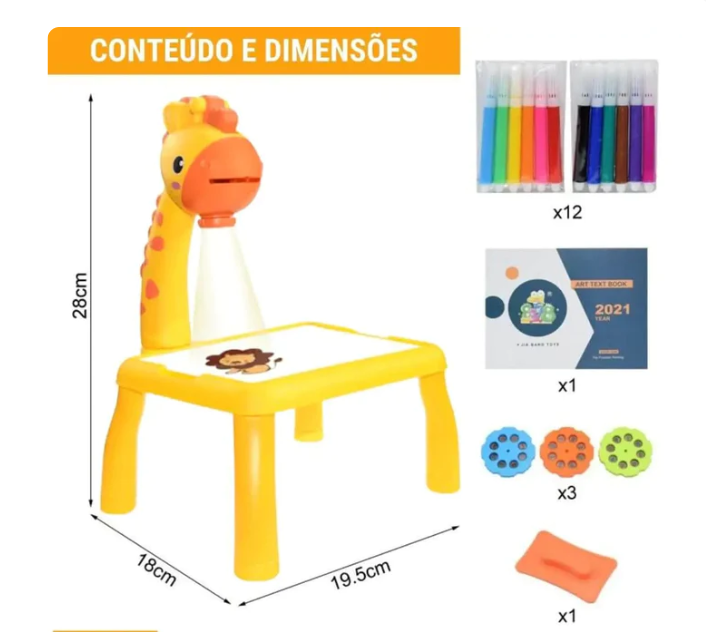 Table Kids - Mesa de Desenhos Interativos Infantil